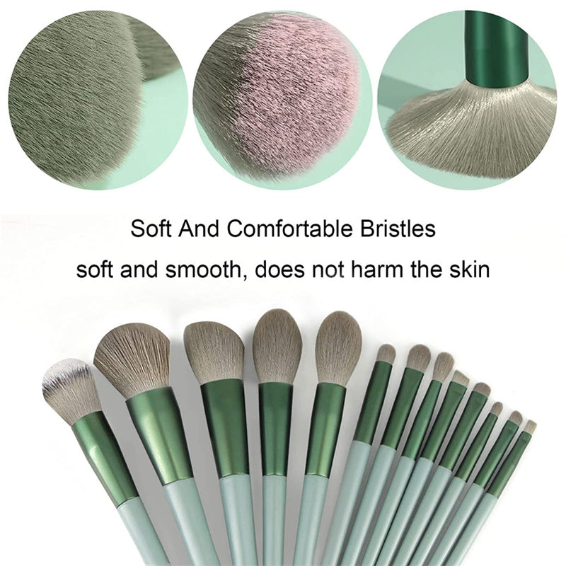 13Pcs Makeup Brush Set Make Up Concealer Brush Blush Powder Brush Eye Shadow Highlighter Foundation Brush Cosmetic Beauty Tools 13Pcs Makeup Brush Set Make Up Concealer Brush Blush Powder Brush Eye Shadow Highlighter Foundation Brush Cosmetic Beauty Tools